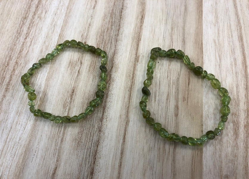 Pulsera Prehnita forma